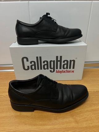 Zapatos negros de piel Callaghan talla 45