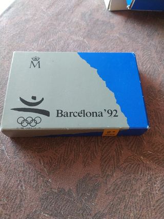 Moneda 2000 Pesetas Barcelona 92 Barca de Tamusien
