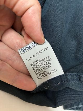 Camisa Yves Saint Laurent azul