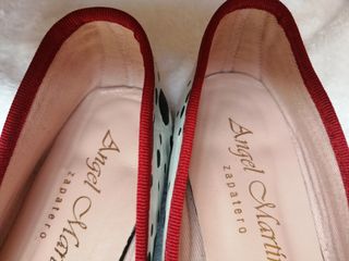 Bailarinas piel lunares talla 39