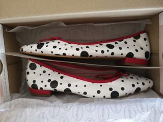 Bailarinas piel lunares talla 39