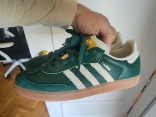 Adidas Samba Verdes Talla 38.5