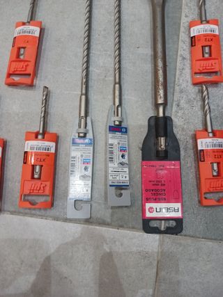 Brocas y cinceles para martillo