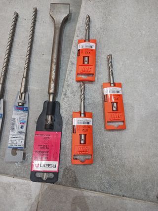 Brocas y cinceles para martillo