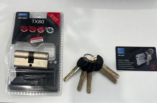 Cilindro Tesa TX80 Alta Seguridad 30x30mm