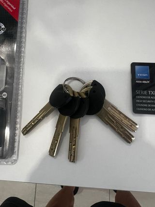 Cilindro Tesa TX80 Alta Seguridad 30x30mm