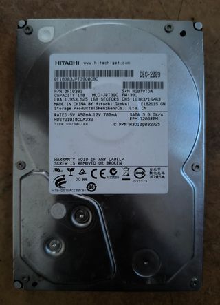 Disco Duro Hitachi Deskstar HDS721010CLA332 1TB