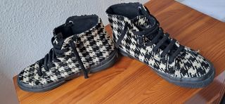 Botín Superga Cuadros Talla 38