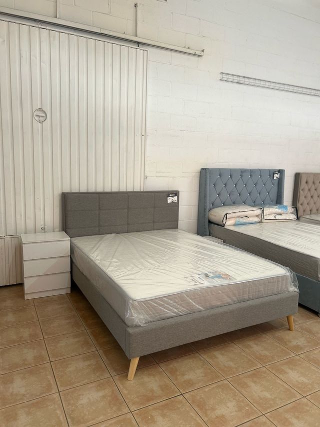 Cama Matrimonio 135 Cm Nueva - Completa