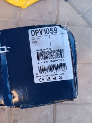Polea Dayco DPV1059 BMW 120d
