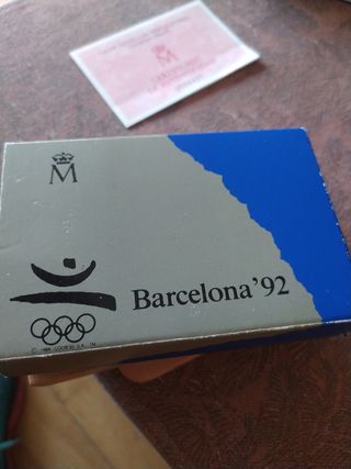 Moneda Plata Barcelona 92 2000 Pesetas