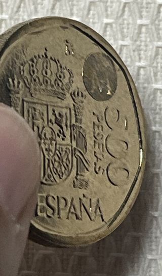 Moneda 500 Pesetas Juan Carlos y Sofía 2000