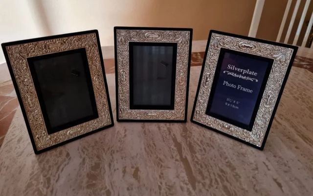 Marcos Silverplate (Metal y Terciopelo)