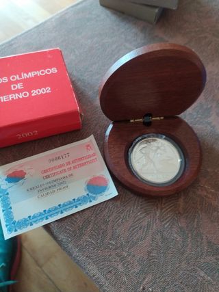 Moneda 8 Reales Invierno 2002 Proof