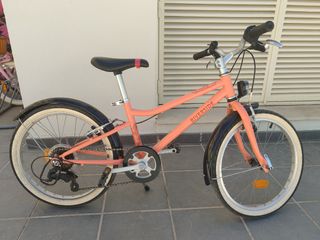 Bicicleta niña RIVERSIDE coral