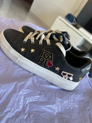 Botines Karl Lagerfeld Negros