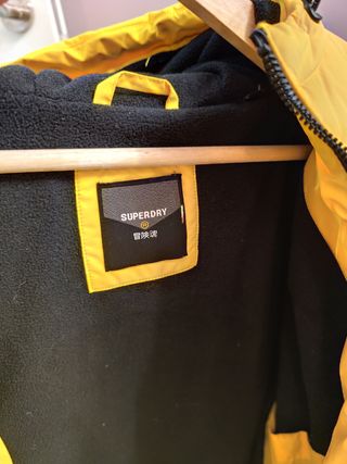Chaqueta Superdry Amarilla Talla M
