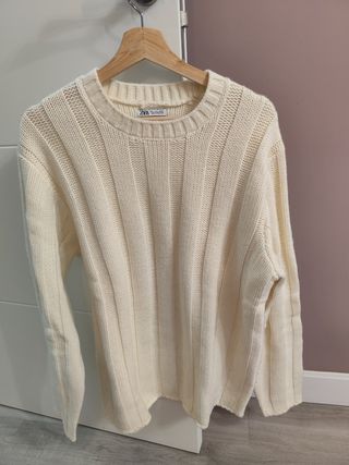 Jersey Zara Beige Talla M