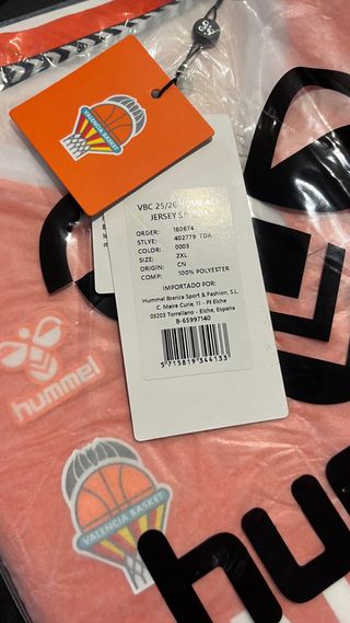 Camiseta Valencia Basket ACB 25-26