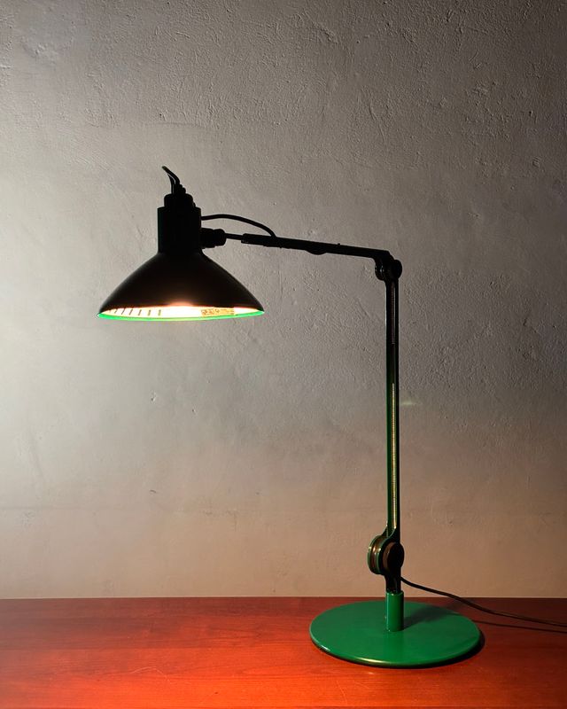 Lampada da tavolo vintage Martinelli Luce Mod. 672