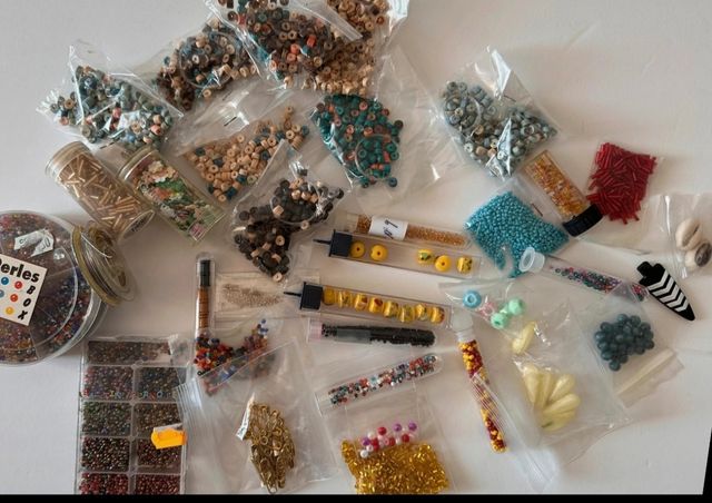 Lote de abalorios para manualidades