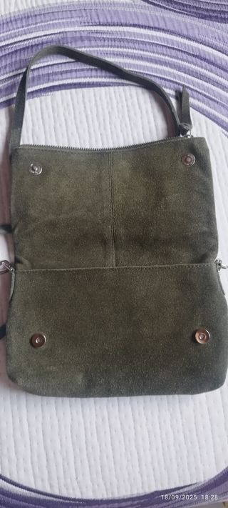 Bolso bandolera mujer verde con estrellas