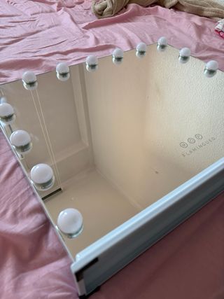 Espejo de tocador con luces LED