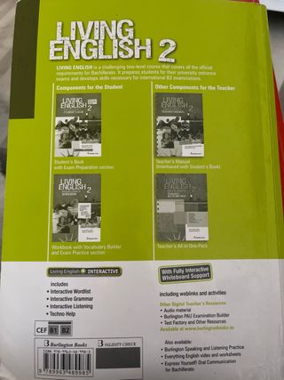 Living english 2º Bachillerato: Workbook