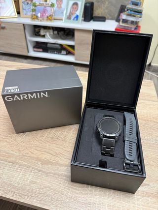 Garmin Fenix 7 Sapphire Solar Titanio