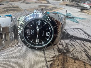 Reloj Modaiya Hombre Plata y Blanco