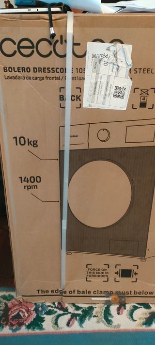 Lavadora Cecotec Bolero DressCode 10500 Inverter