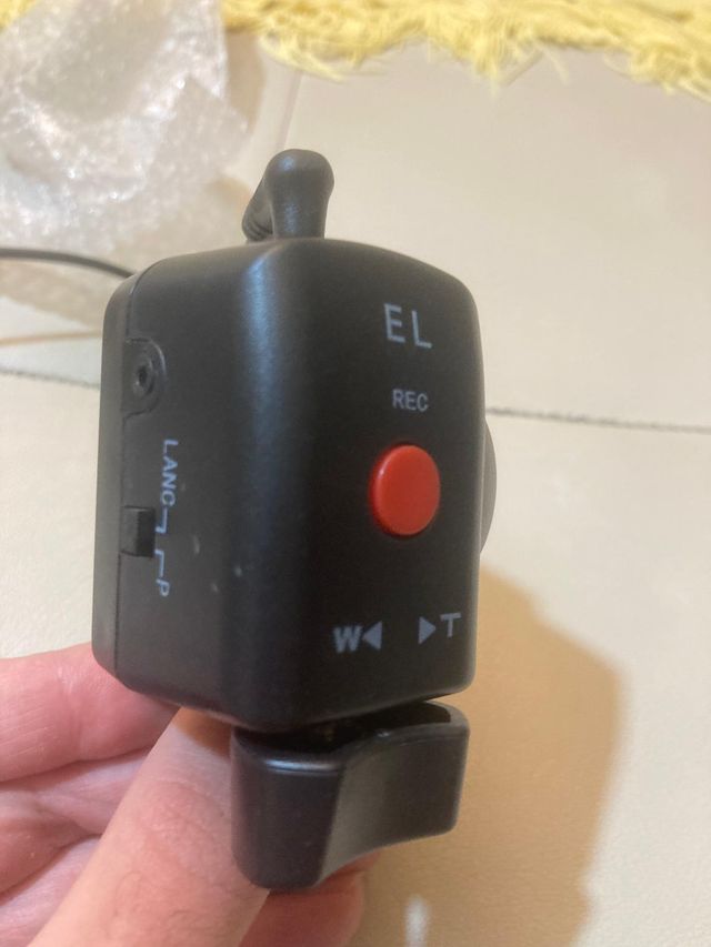 Accesorio videocámara negro