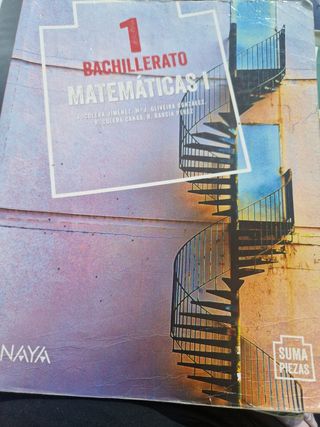 Matemáticas I.