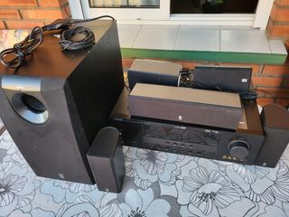 Yamaha Home Cinema Negro