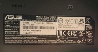 Monitor Asus ROG Strix XG258Q 240Hz