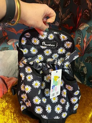 Marsupio porta cane nuovo con etichetta