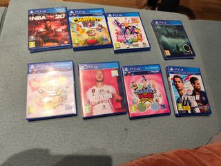Pack 8 juegos PS4