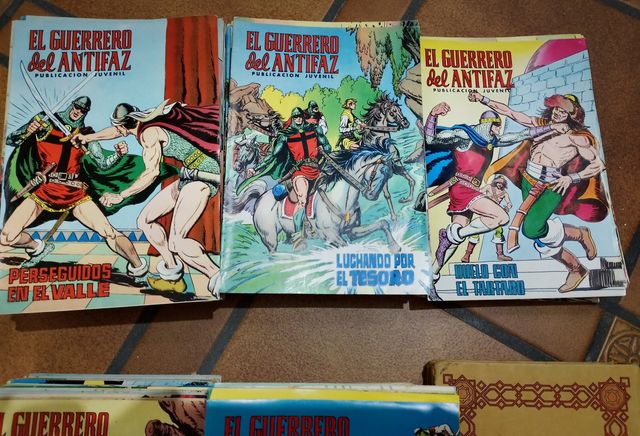 El Guerrero del Antifaz completa.