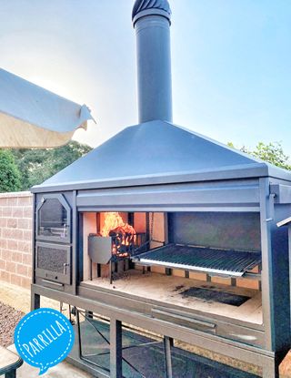 Barbacoa chimenea JDJD-4545