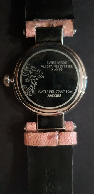 Reloj Versace Mujer Rosa y Plateado