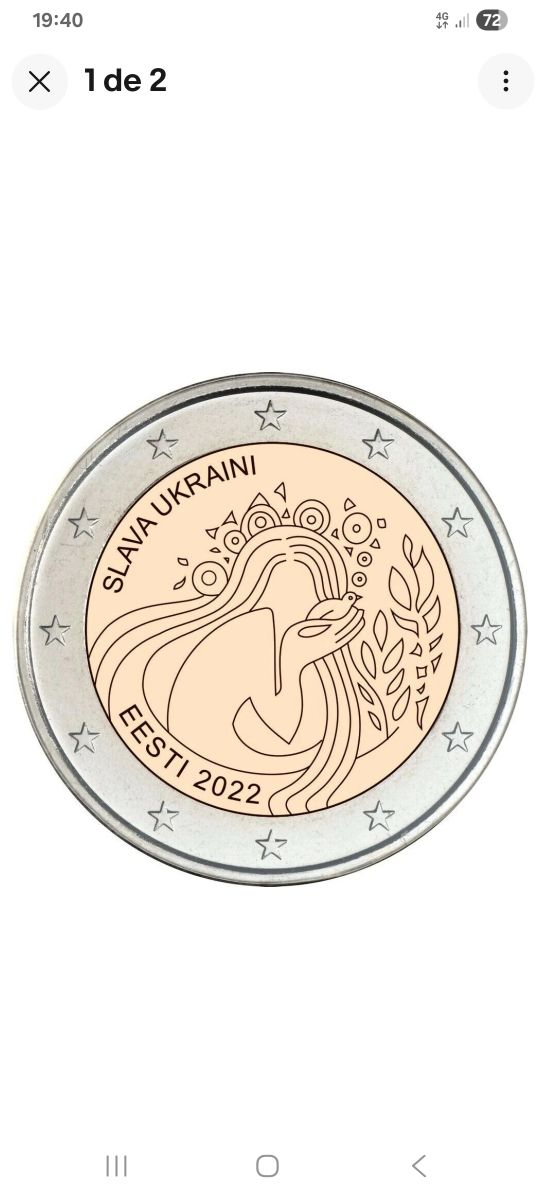 2€ 🇪🇪 ESTONIA 2022 *SC*