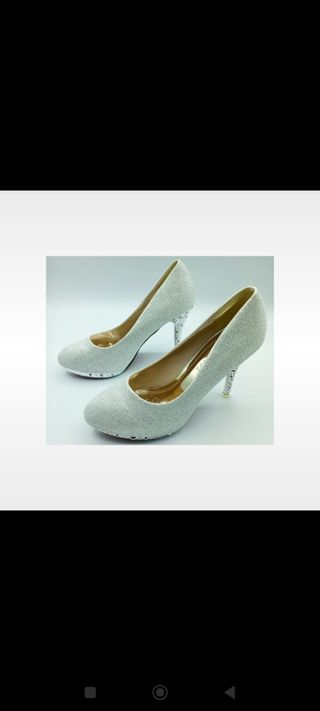 Zapatos brillantes novia o fiesta. NUEVOS