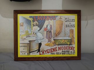 Cartel Vintage L'Hygiène Moderne