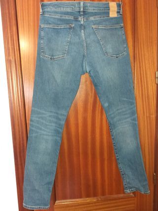 Pantalones vaqueros Zara hombre azul