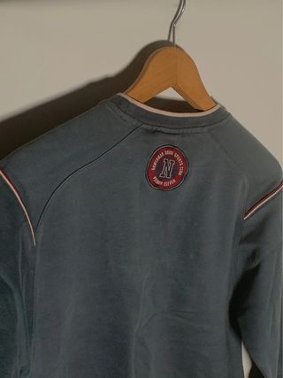 Sudadera Nike vintage, jersey retro azul