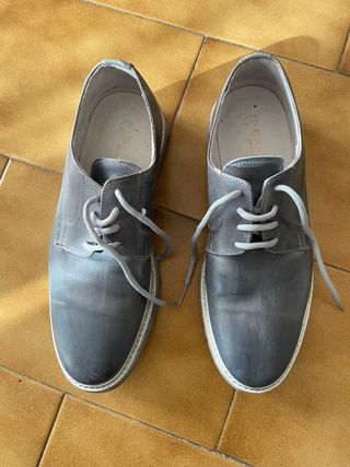 Polacchine uomo grigie