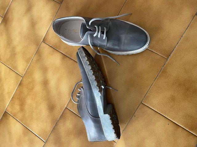 Polacchine uomo grigie