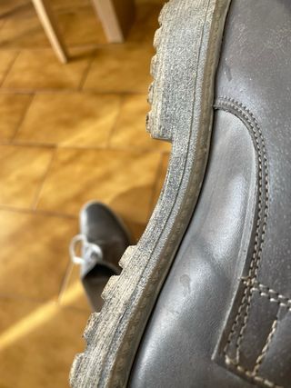 Polacchine uomo grigie