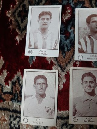 Cromos de Fútbol Antiguos - Colección Variada