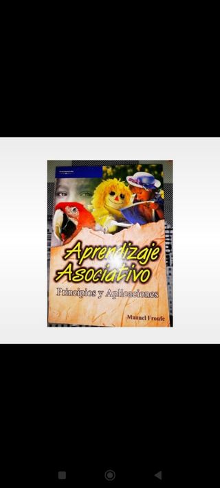 Aprendizaje asociativo (M. Froufe)